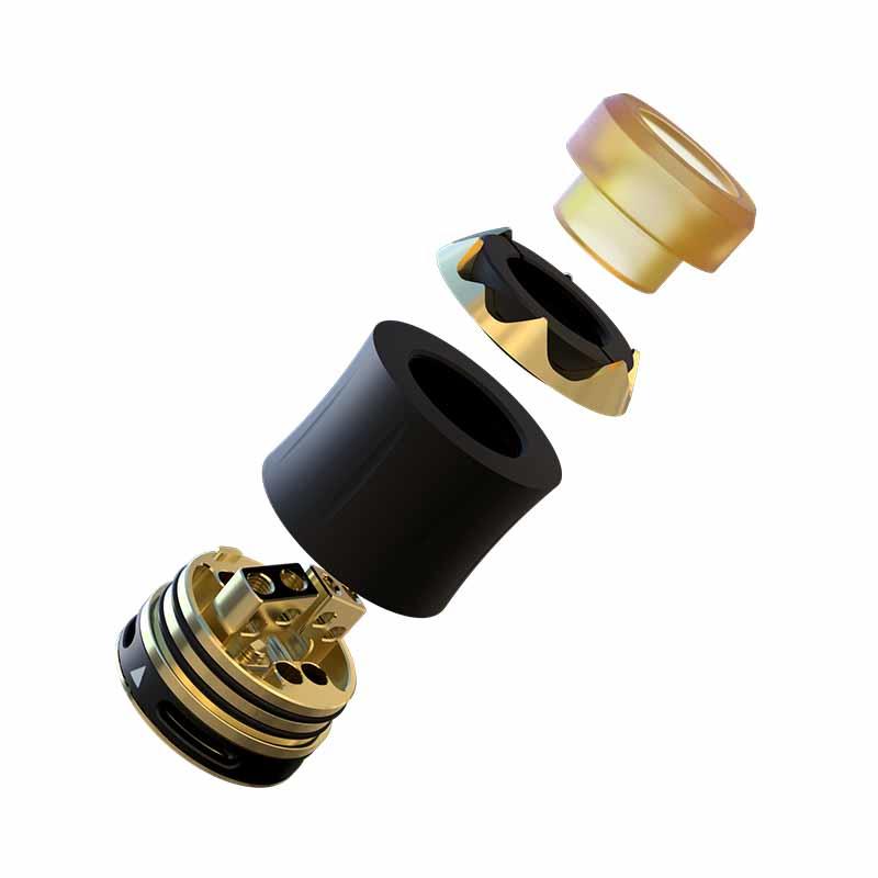 Coolvapor Rda With Curved Dome Dripper RDA