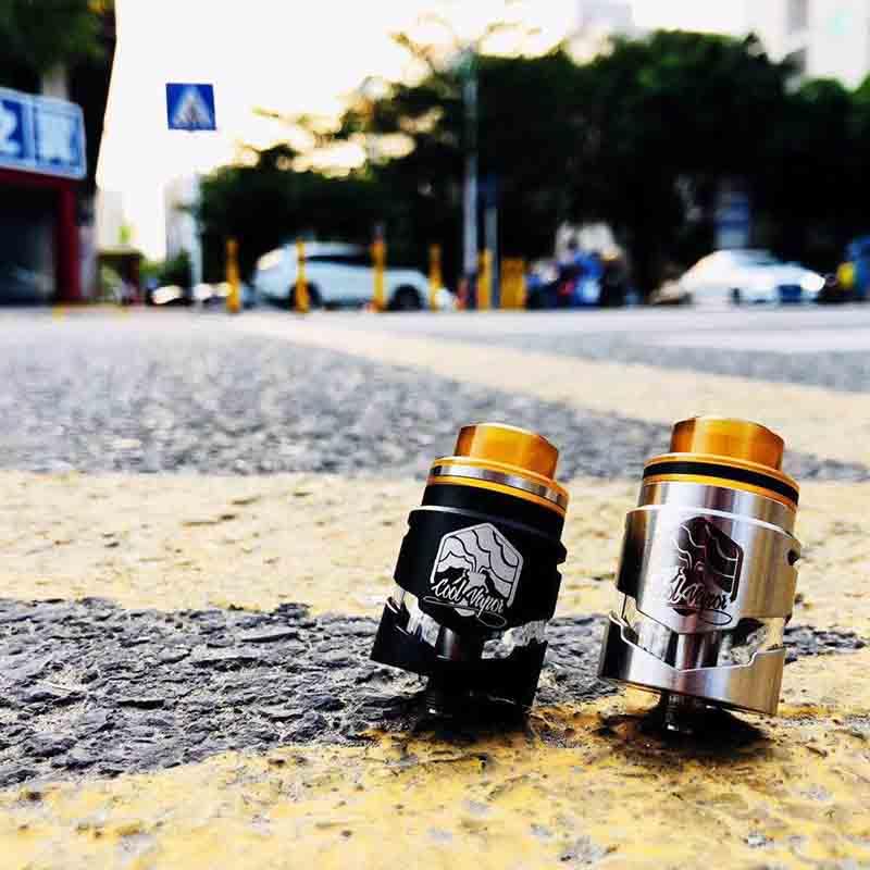 Coolvapor rdta RTA rebuildable tank atomizer for business for quitters