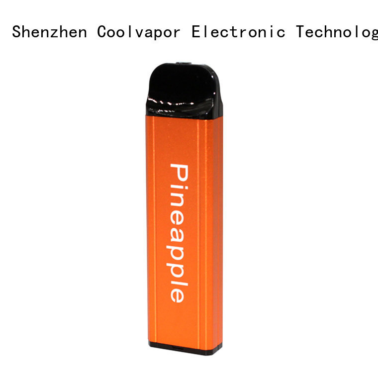 Coolvapor pineapple box pod suppliers for flavor